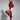 Red Half-Zip Chunky Knit Sweater SOHO: New Colección COUTURE in NOLITA - BYMANYC ® New York