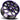 Piston Gloss Black Purple Machined-1
