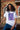 Short Sleeved T-shirt in White With The Realm Of Imagination Print Colour-3