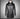 Sewn Mens Fur Lined 3/4 Length Hooded Leather Coat-2