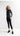Sleek Womens Long Sleeve Leather T Shirt-1