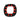 Maasai Square Beaded Bangle 11 - Black & Red-0