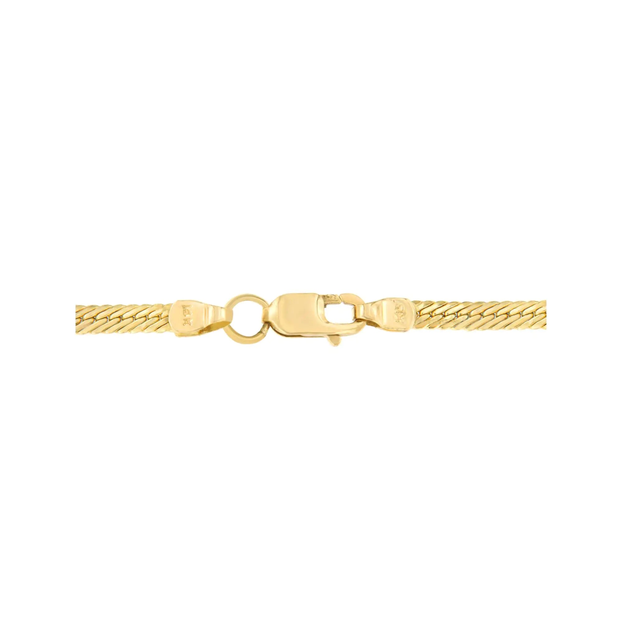 14K Yellow Gold Necklace Chain