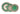 Tonga Pattern Painted Baskets, Green | Set of 3-0