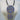 Triple Disc Necklace with Horn Charanga Blue-0