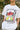 Short Sleeved T-shirt in White with Mushroom Rave Nation Print-1