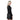 Women Vintage Leather Patchwork Elegant Dress-2