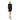 Women Vintage Leather Patchwork Elegant Dress-3