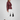 Women's Collared Zip Jacket BURGUNDY - RED HOOK: New Collection COUTURE in BROOKLYN - BYMANYC ® New York