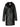 Women's Scully Black Full Length Faux Fur Leather Coat-0
