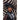 Xhosa Beaded Head Wrap Black - Multi colored beads-1