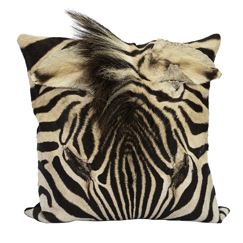 Zebra Full Hide Face Pillow-0