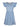 Full Size Ruffled Round Neck Cap Sleeve Denim Dress - Street Rider Apparel