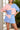 Color Block Round Neck Top and Shorts Set - Street Rider Apparel