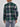Plaid Collared Neck Button Down Jacket - Street Rider Apparel
