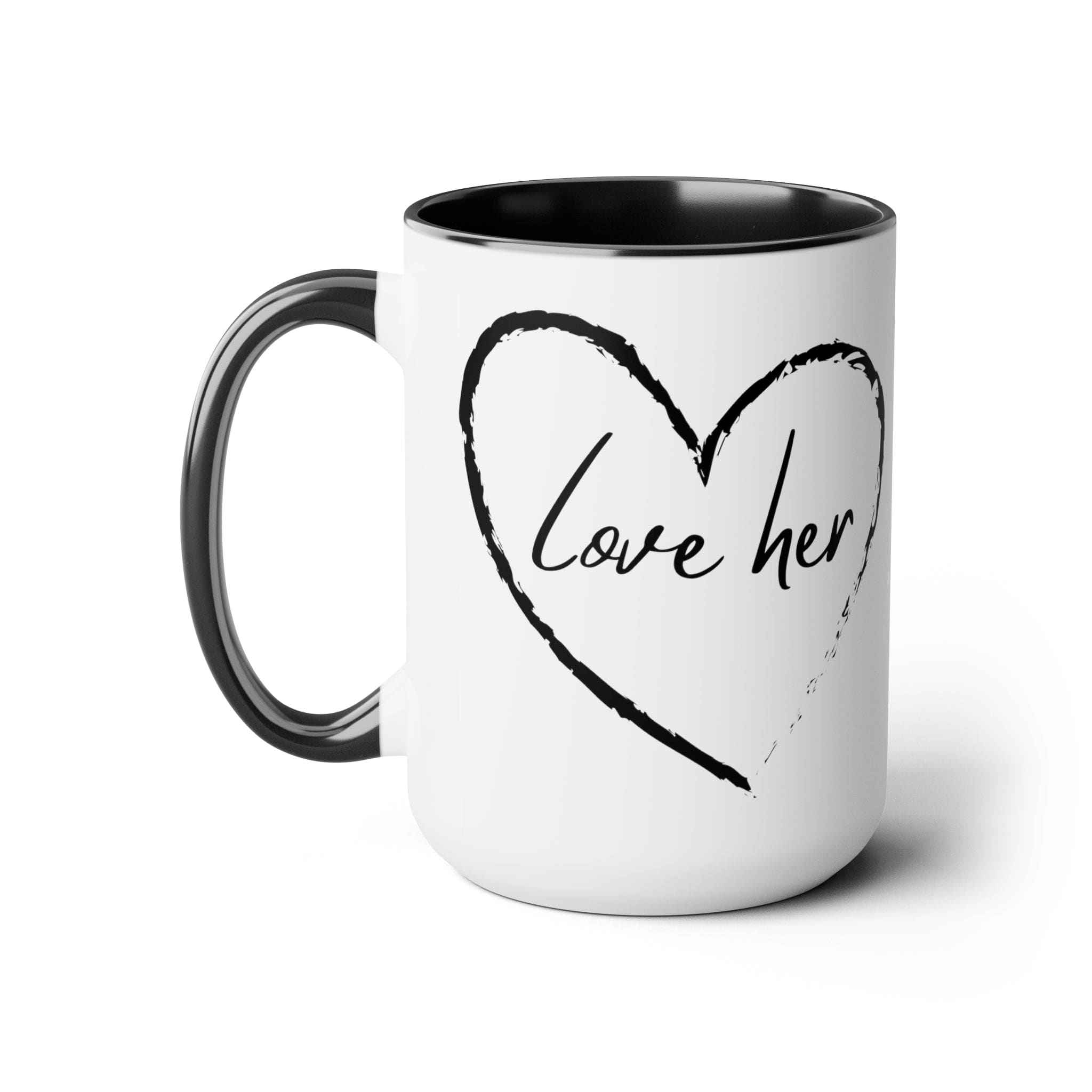 Accent Ceramic Coffee Mug 15oz - Say It Soul Love Her-0