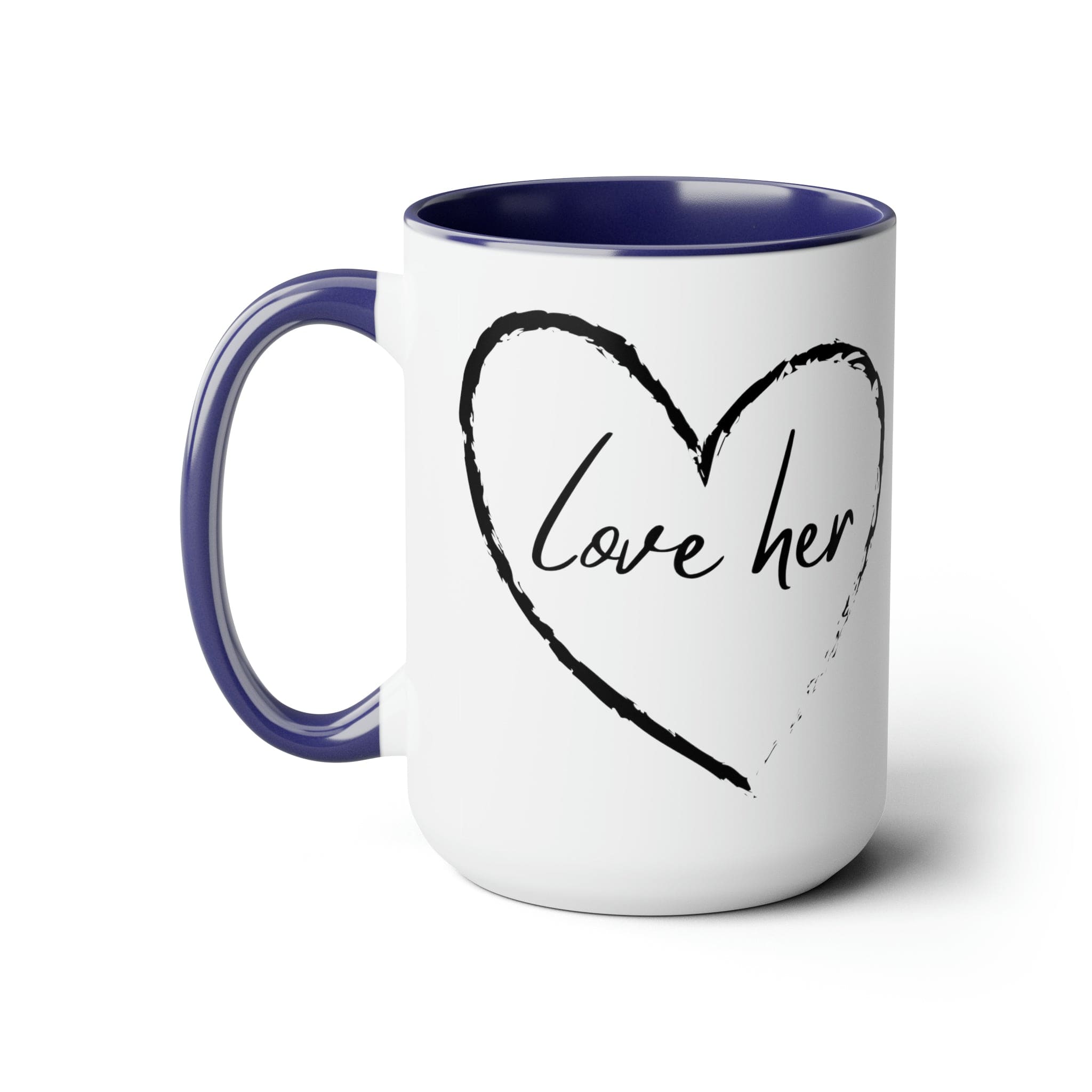 Accent Ceramic Coffee Mug 15oz - Say It Soul Love Her-2