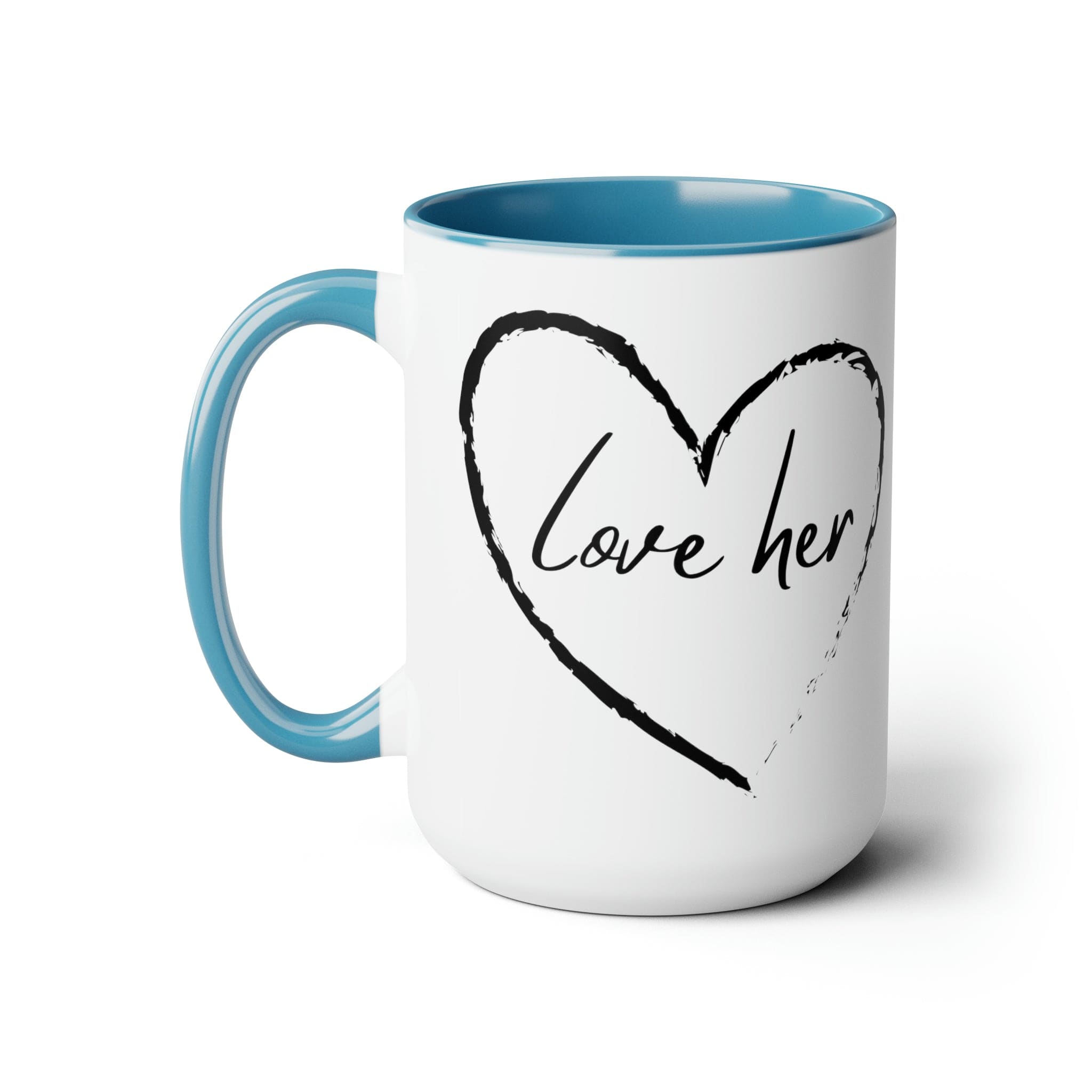 Accent Ceramic Coffee Mug 15oz - Say It Soul Love Her-1