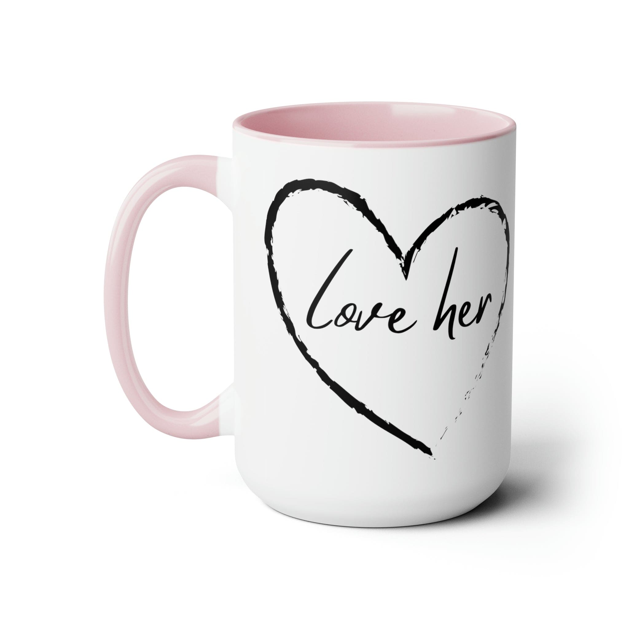 Accent Ceramic Coffee Mug 15oz - Say It Soul Love Her-3