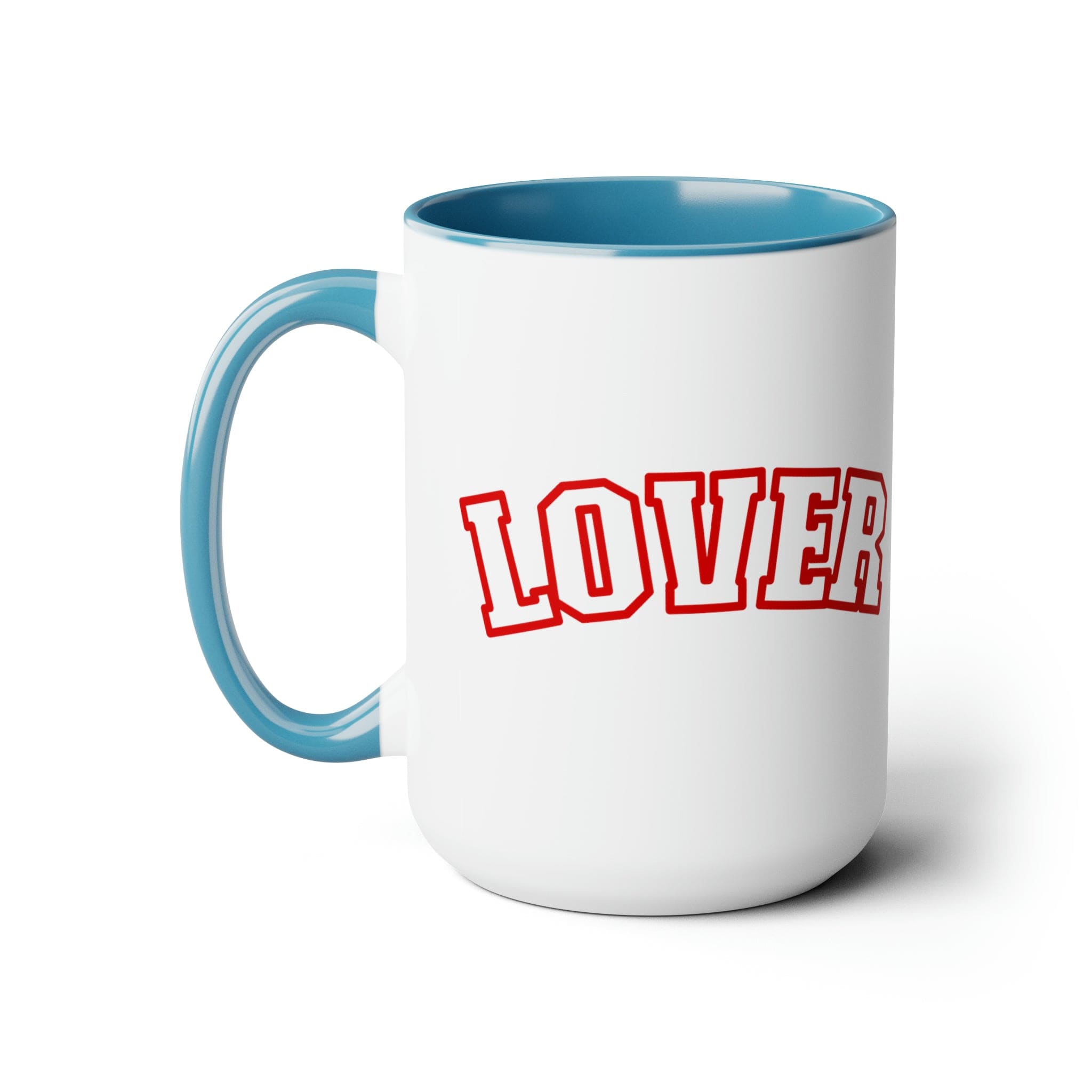 Accent Ceramic Coffee Mug 15oz - Say It Soul Lover, Red-1