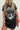 Graphic Round Neck Short Sleeve Tee Dress - Street Rider Apparel