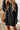 Cable-Knit Round Neck Sweater Dress - Street Rider Apparel