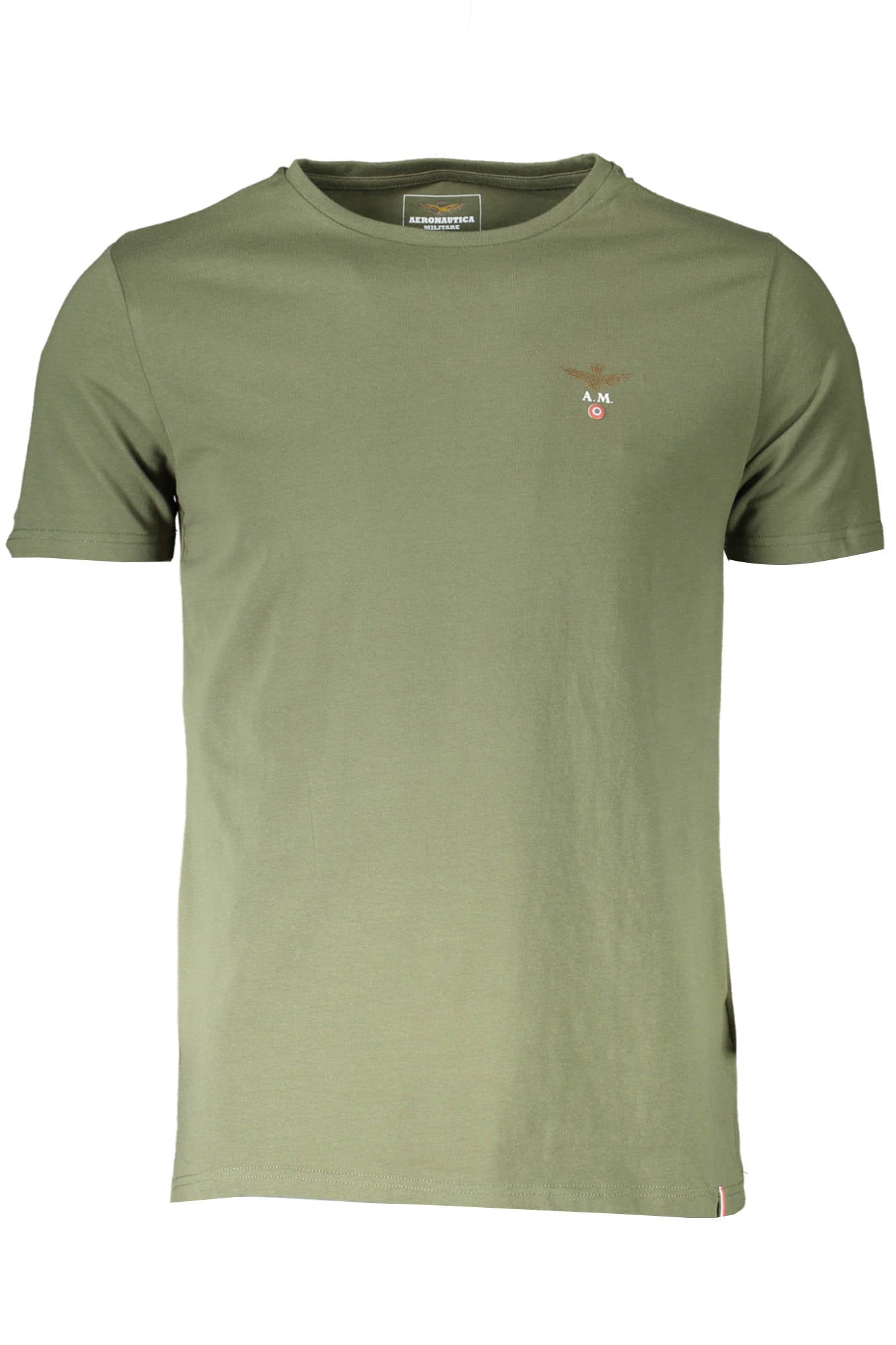 AERONAUTICA MILITARE GREEN MAN OUTDOOR T-SHIRT-0