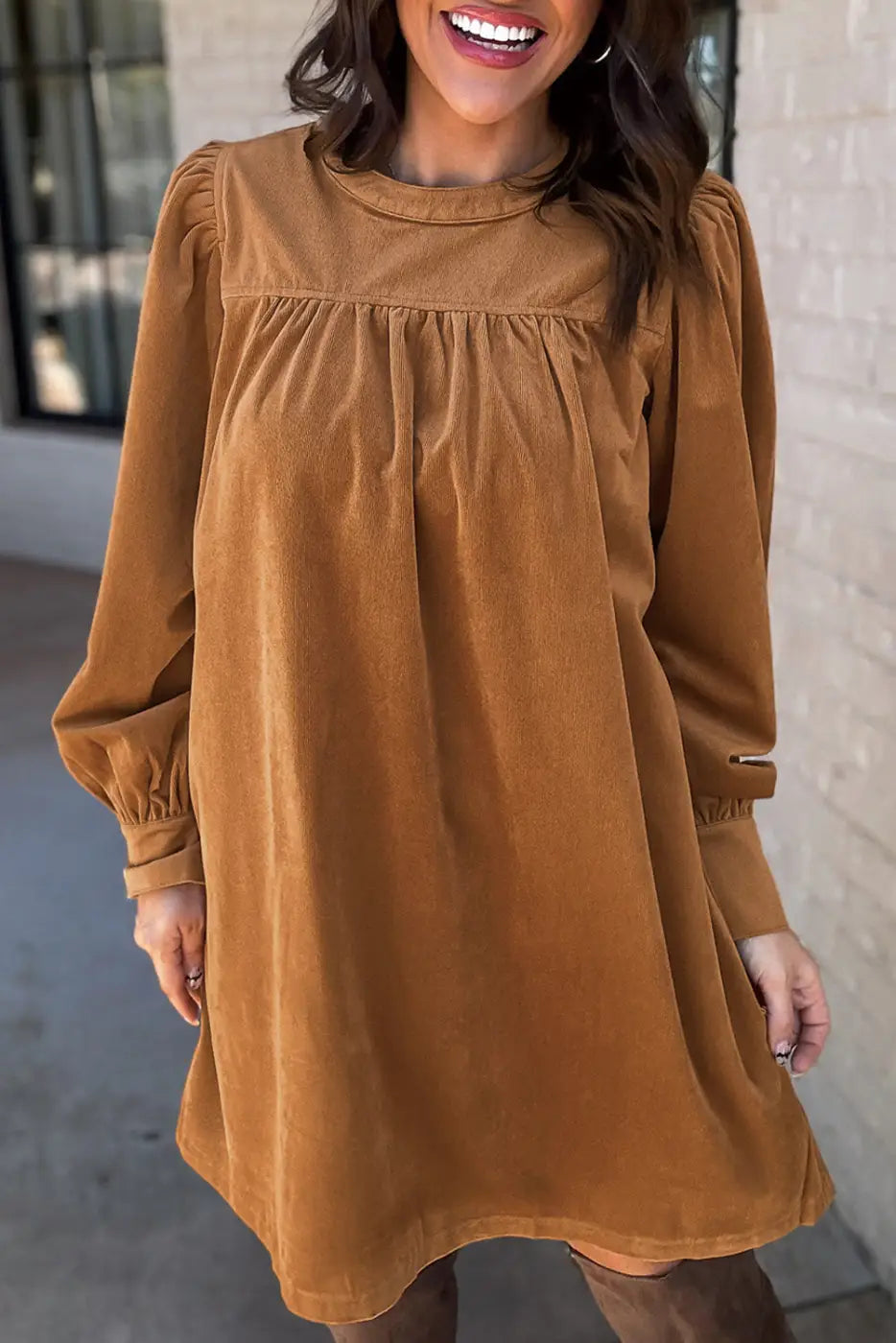 Amber Sands Corduroy Dress-0