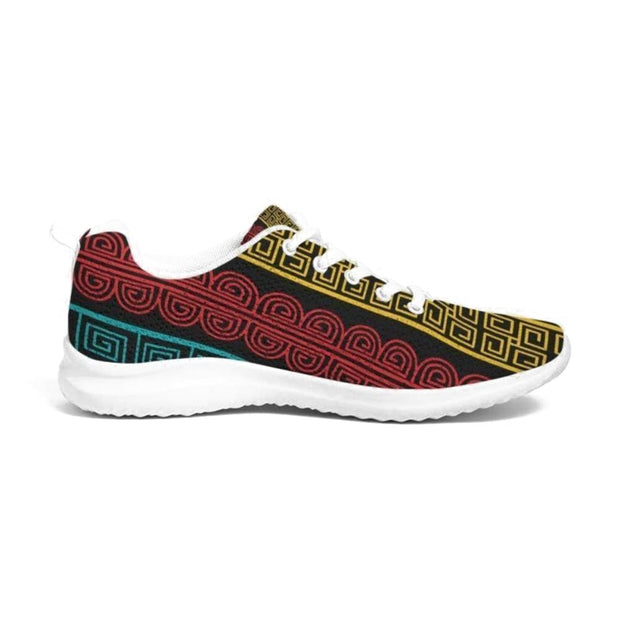 Athletic Sneakers, Low Top Multicolor Canvas Running Sports Shoes, U0665-0