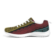 Athletic Sneakers, Low Top Multicolor Canvas Running Sports Shoes, U0665-1