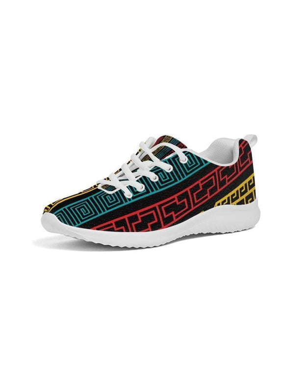 Athletic Sneakers, Low Top Multicolor Canvas Running Sports Shoes, U0665-2
