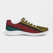 Athletic Sneakers, Low Top Multicolor Canvas Running Sports Shoes, U0665-6