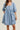 Square Neck Half Sleeve Denim Dress - Street Rider Apparel