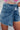 Zip Back Denim Skort - Street Rider Apparel