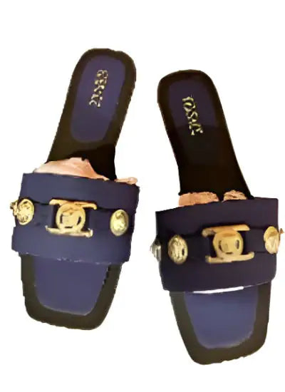 Chanel Design Flat Sandals