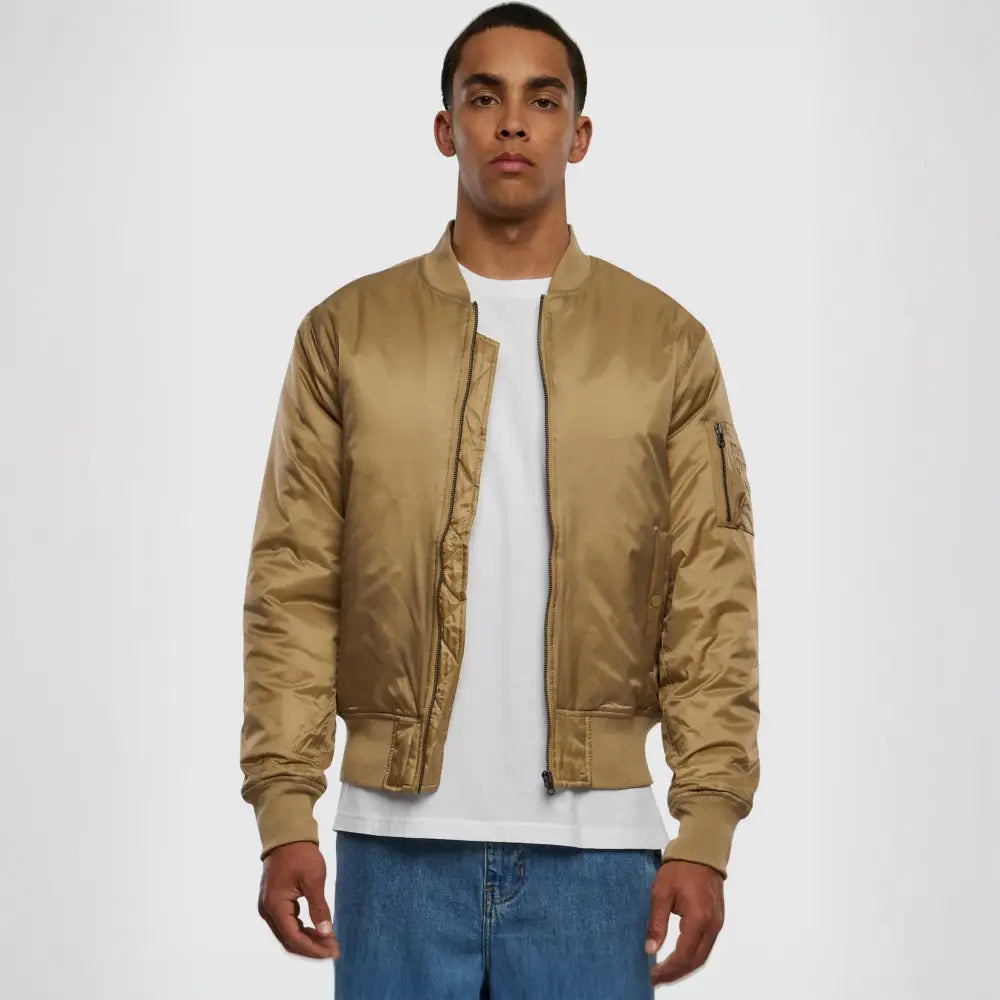 Basic Bomber Jacket-4