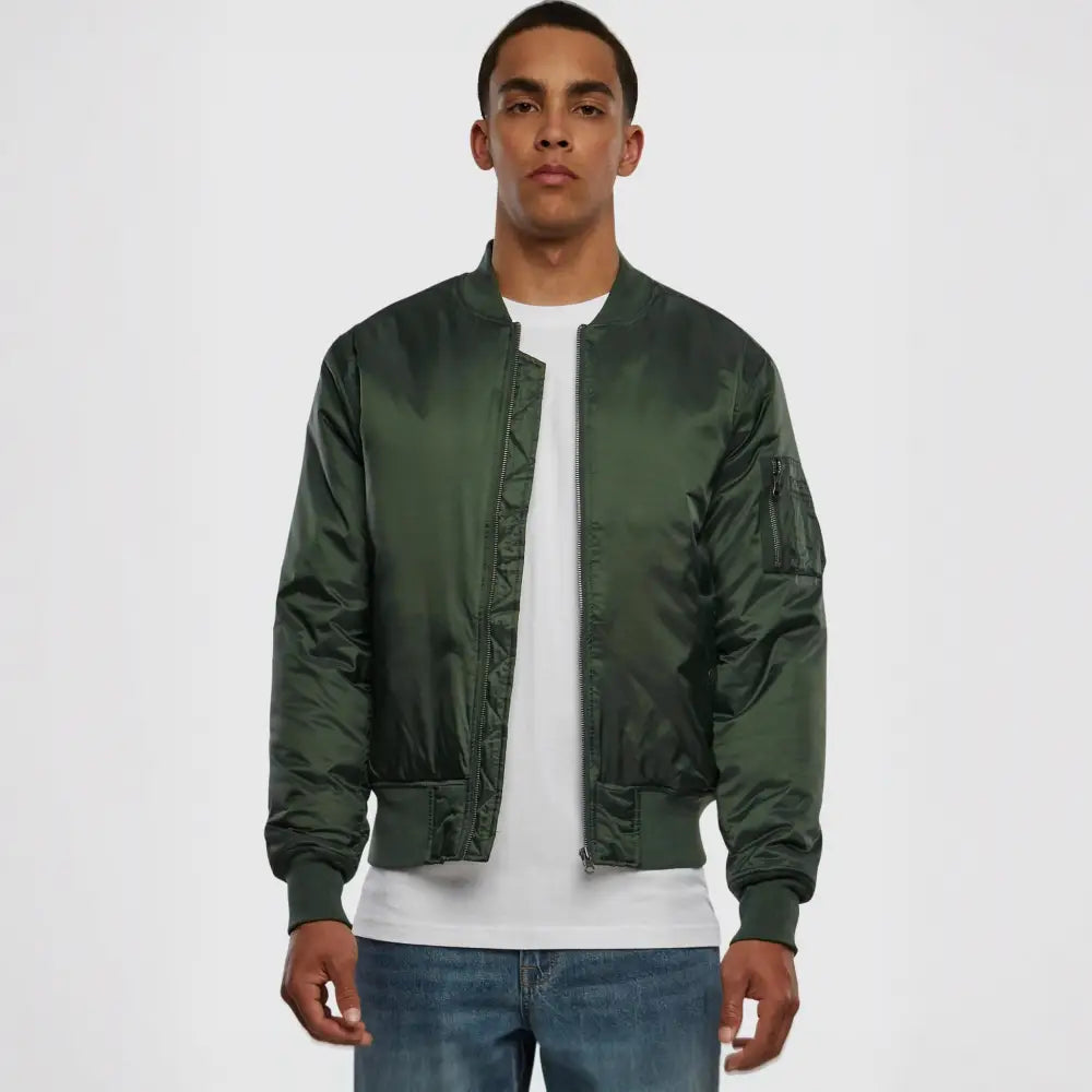 Basic Bomber Jacket-6