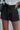 Black Cotton Blend Pocketed Knit Shorts-2