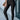 Black High Rise Tight Leggings with Waist Cincher-3