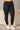 Black High Waist Pleated Pocket Leggings-7