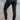 Black High Waist Pleated Pocket Leggings-1