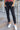 Black High Waist Pleated Pocket Leggings-0
