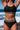 Black Rose Leopard Mesh Trim 2pcs Bikini Swimsuit-4