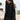 Black Shirred High Waist Plus Size Wide Leg Pants-3