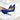 Blue Black Graffiti Suede Stiletto High Heels Shoes-4