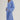 Blue Retro Hooded Stripe Bathrobe, 100% ORGANIC Long-stapled Cotton-0