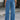 Blue Slouchy Wide Leg Jeans-1