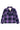 Boys and Girls Sherpa Lined Snap Plaid Shirt Jacket,Flannel Shacket-7