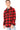 Kids Matching Family Fleece Red Buffalo Plaid Shacket-1