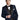 "Bradford" Navy Tuxedo Jacket Shawl (Separates)-1